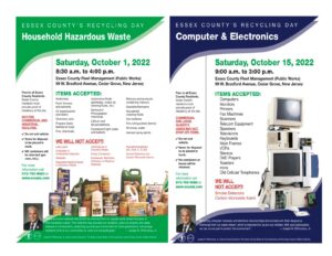 Essex County Recycling Days